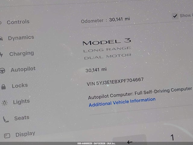 Tesla Model 3 Long Range Dual Motor All-wheel Drive
