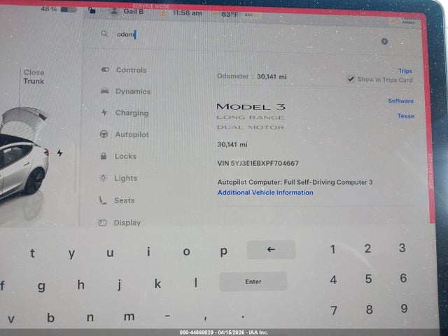 Tesla Model 3 Long Range Dual Motor All-wheel Drive