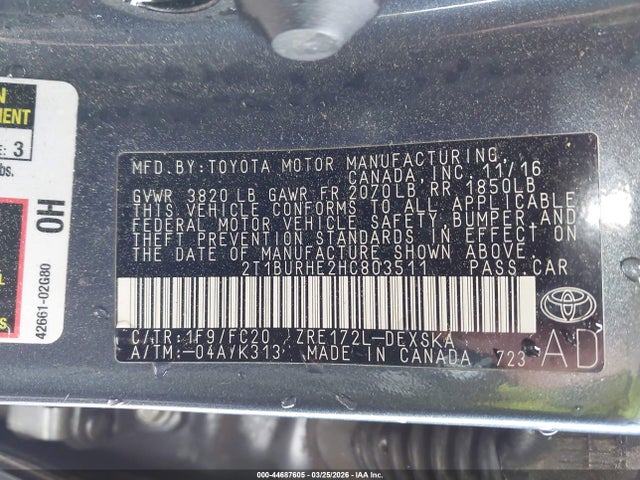 Toyota Corolla Se