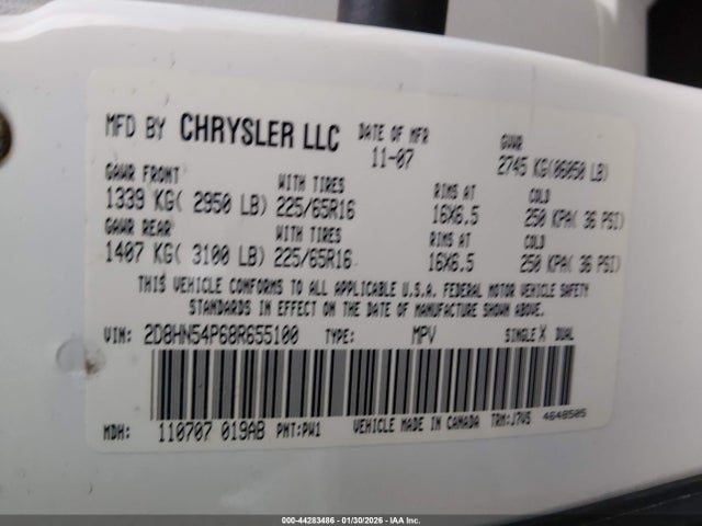 Dodge Grand Caravan Sxt