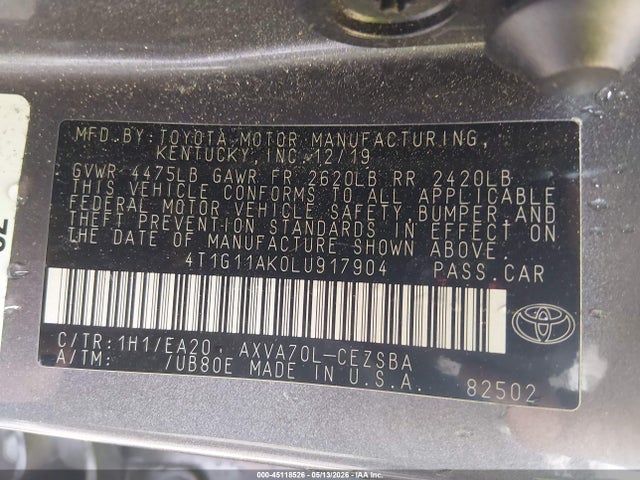 Toyota Camry Se