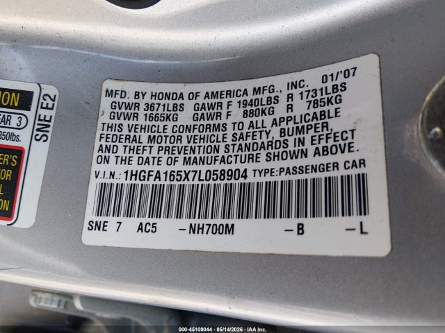 Honda Civic Lx