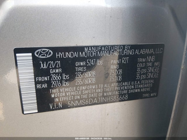 Hyundai SANTA FE Sel