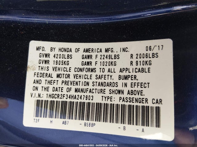 Honda Accord Lx