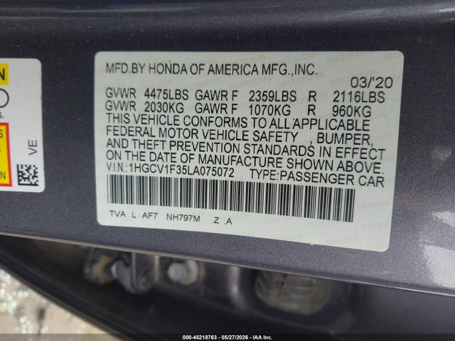 Honda Accord Sport