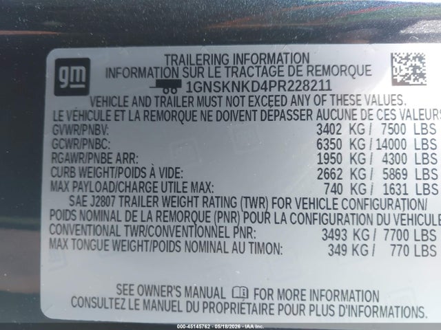 Chevrolet Tahoe Lt