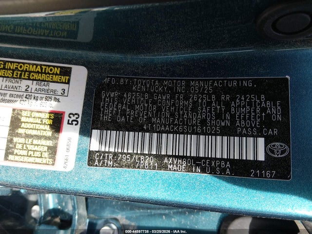 Toyota Camry Xse