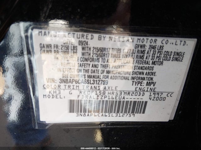 Nissan Kicks Sv Fwd