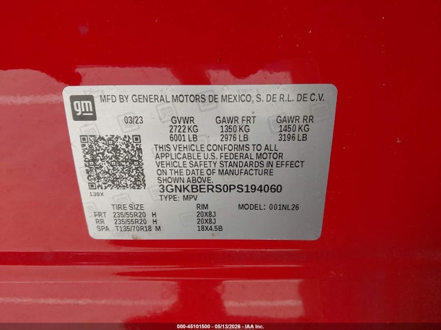 Chevrolet Blazer Fwd Rs