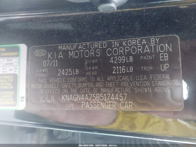 Kia Optima Ex