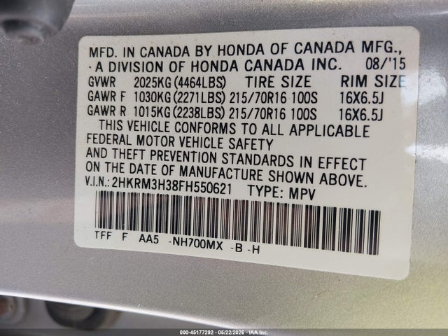 Honda CR-V Lx