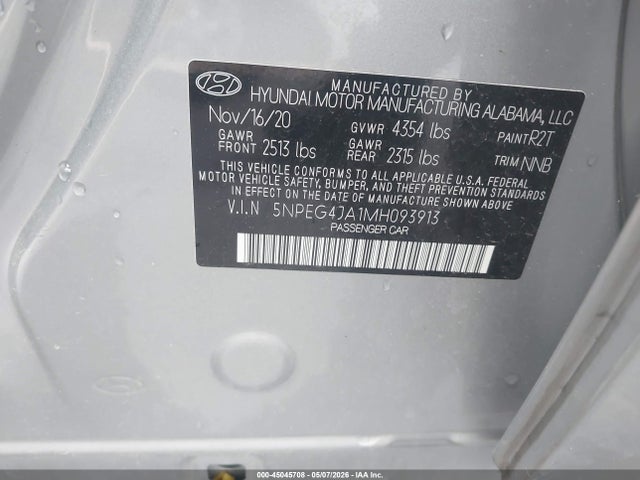 Hyundai SONATA Se