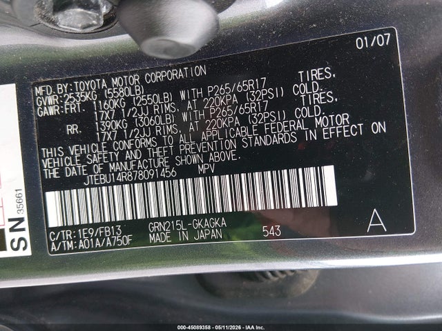 Toyota 4Runner Sport V6