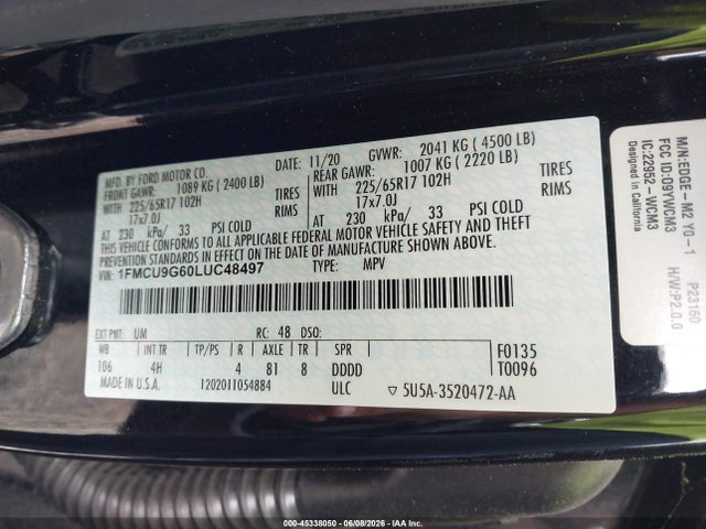 Ford Escape Se