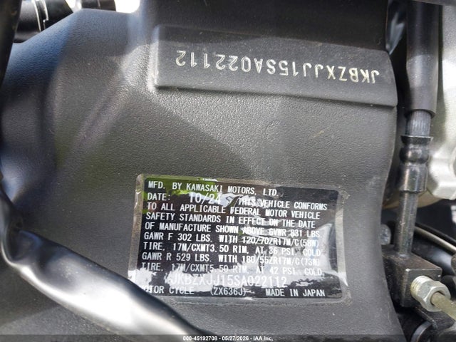 Kawasaki Zx636 K