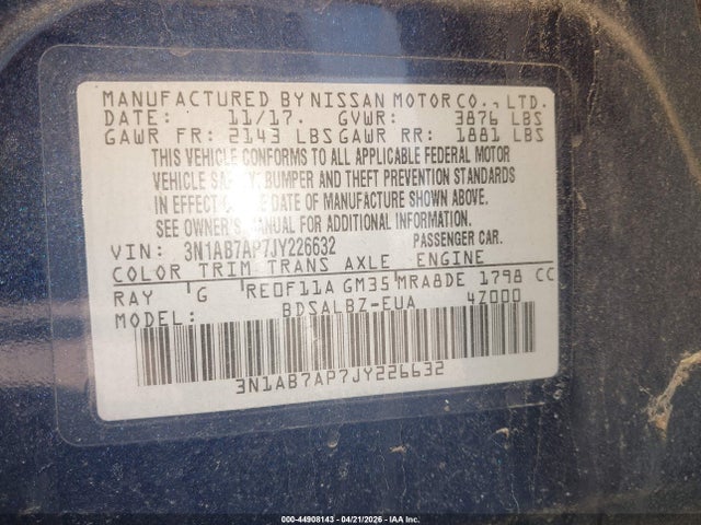 Nissan Sentra S