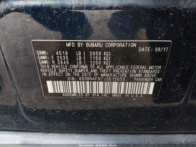 Subaru Legacy 2.5i Premium