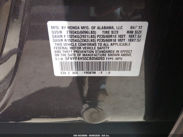 Honda Pilot Ex-l