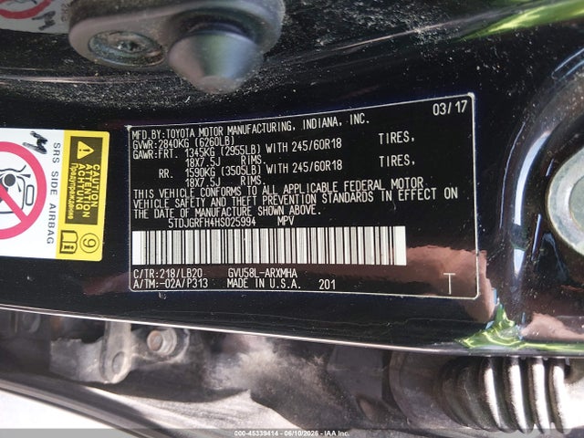 Toyota Highlander Xle