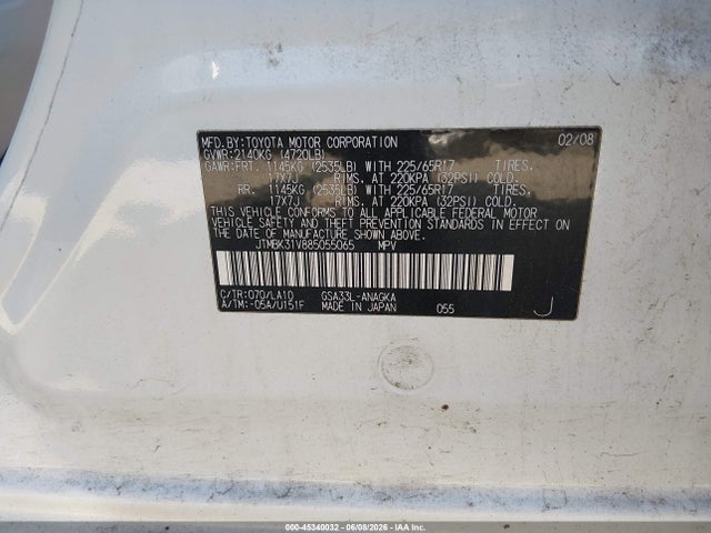 Toyota RAV4 Limited V6
