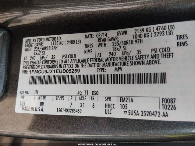Ford Escape Titanium