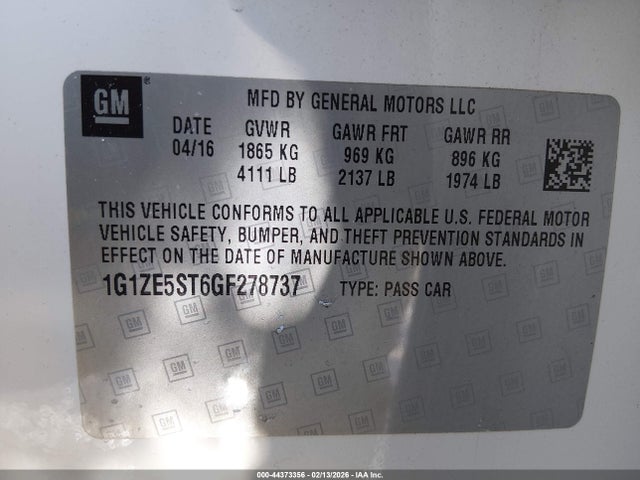 Chevrolet Malibu 1lt