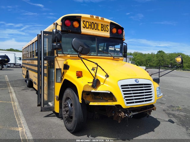 Salvage Blue Bird School Bus Transit Bus Image