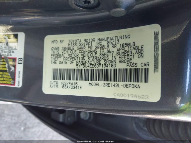 Toyota Corolla L