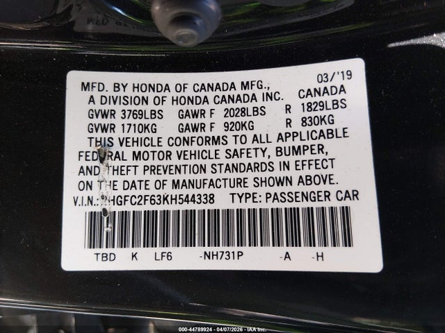 Honda Civic Lx