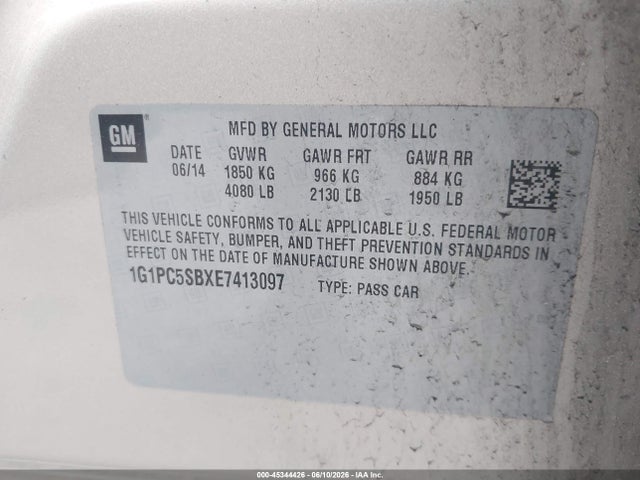 Chevrolet Cruze 1lt Auto