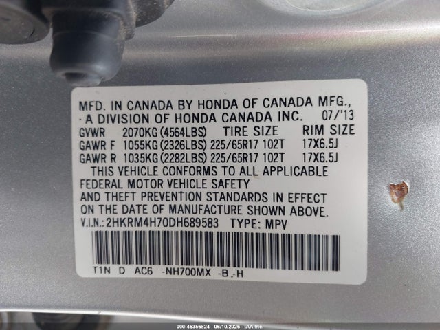 Honda CR-V Ex-l