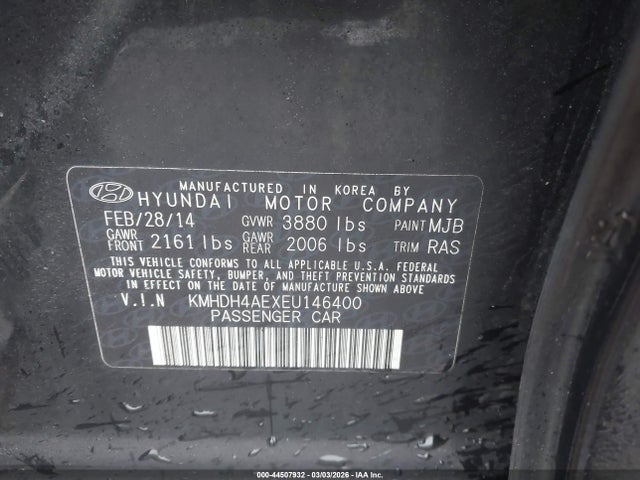 Hyundai ELANTRA Se