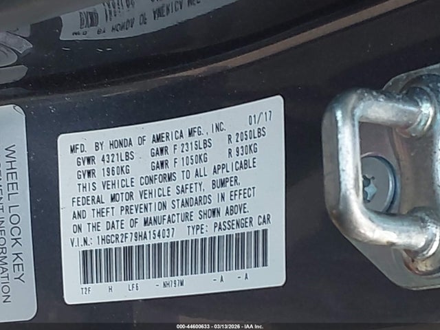 Honda Accord Ex