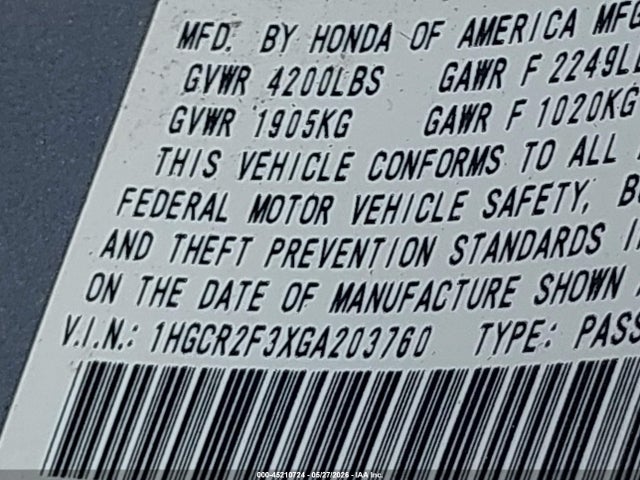 Honda Accord Lx