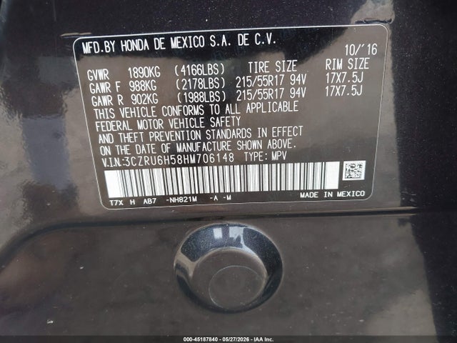Honda HR-V Ex