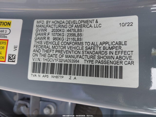 Honda Accord Sport