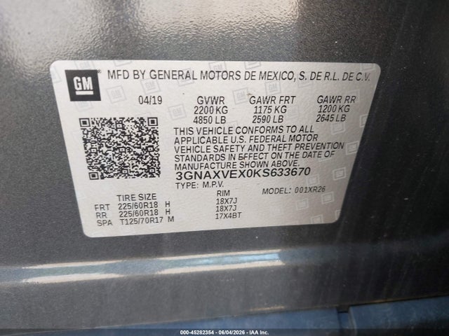 Chevrolet Equinox Lt