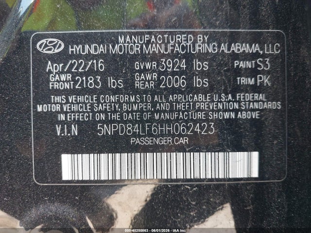 Hyundai ELANTRA Se