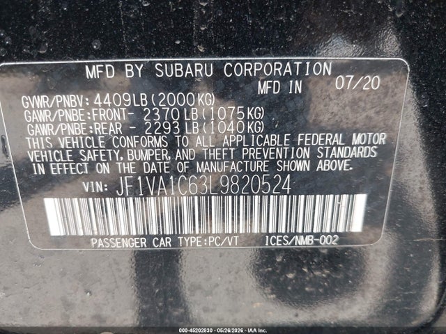 Subaru WRX Premium