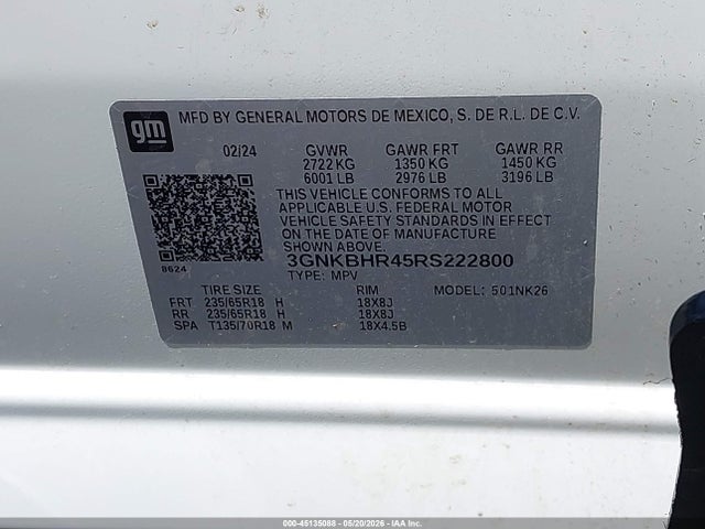 Chevrolet Blazer Awd 2lt