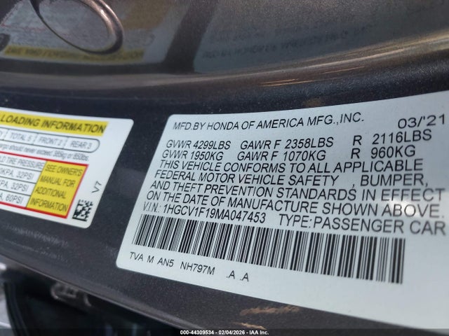 Honda Accord Lx