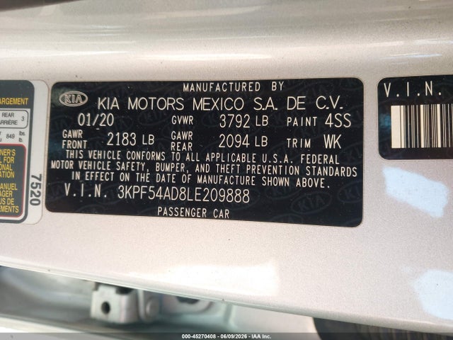 Kia Forte Ex