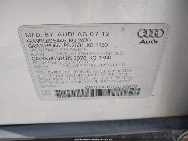 Audi Q5 2.0t Premium