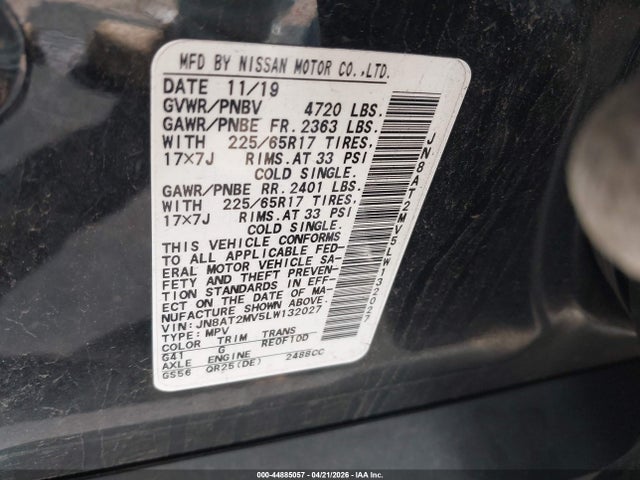 Nissan Rogue S Intelligent Awd