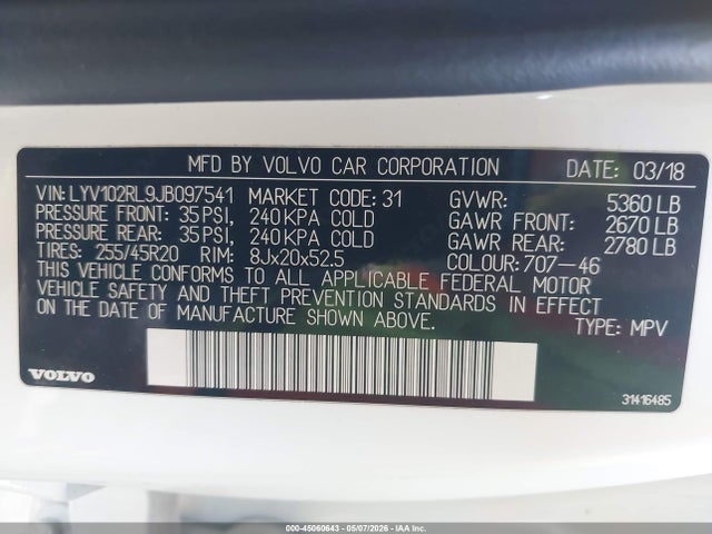 Volvo XC60 T5 Inscription