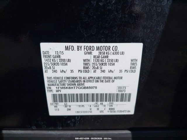 Ford Explorer Platinum