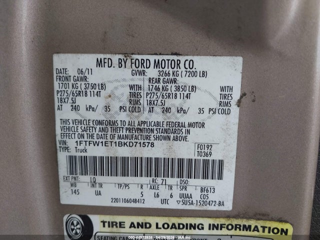 Ford F-150 Xlt