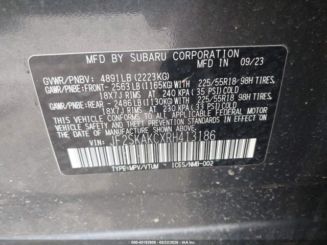 Subaru Forester Limited