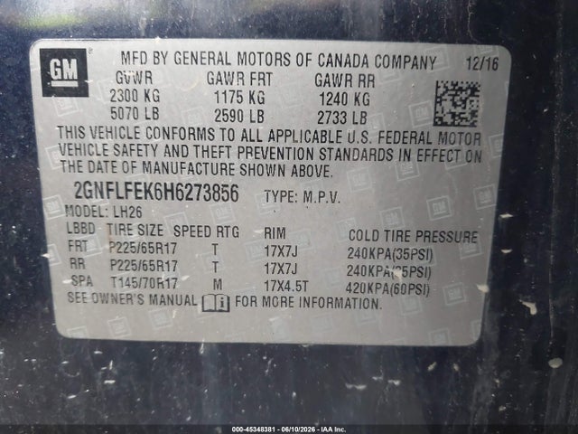 Chevrolet Equinox Lt