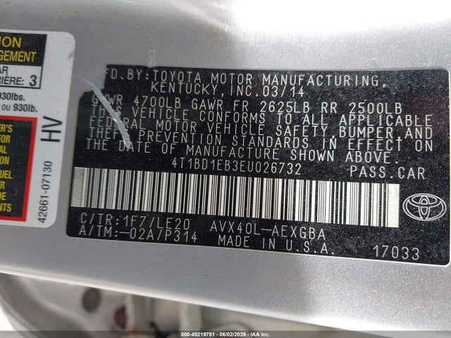 Toyota Avalon Hybrid Xle Touring